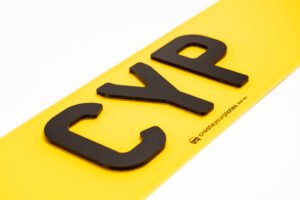 3mm Matt Number Plates
