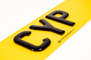 4D Gel Number Plates