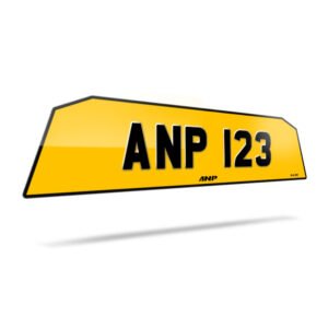Lamborghini Huracan LP610 Shaped Number Plates