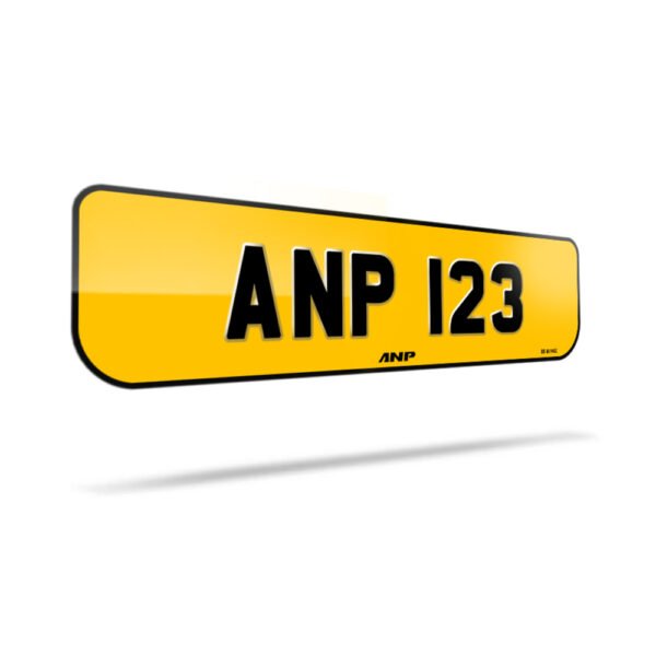 Mercedes Benz A35 A45S AMG Shaped Number Plates