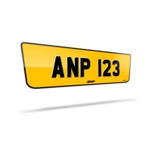 Mercedes Benz B Class W246 Shaped Number Plates