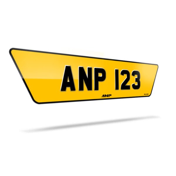 Mercedes Benz C63 W204 Shaped Number Plates