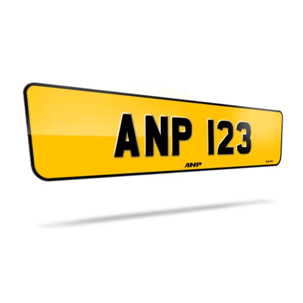 Audi S3 RS3 8P Shaped Number Plates